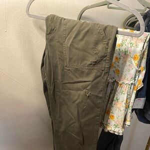 Forever 21 Olive Green Casual Pants